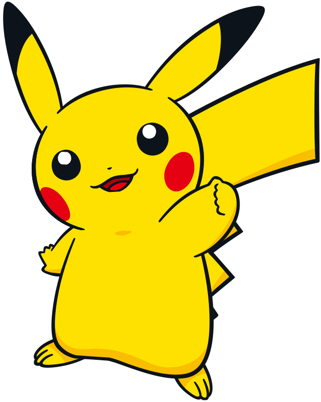 Pikachu official art